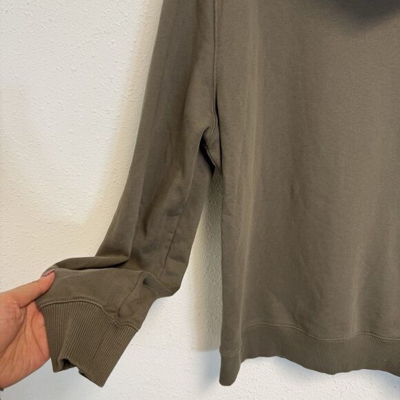 AXEL ARIGATO Khaki Bee Bird Tape Hoodie In Beige Oversize Fit Size Small - Picture 8 of 8